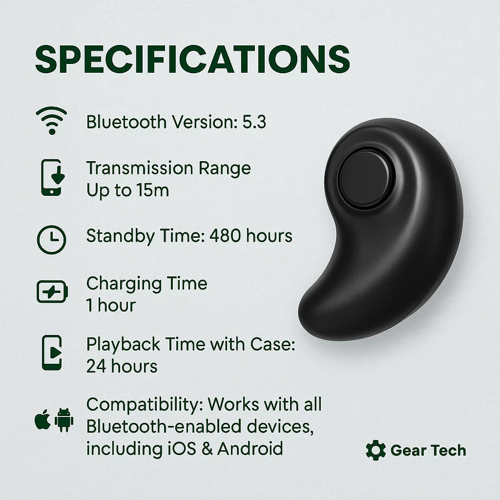 Ultra-Comfort Bluetooth Sleep Earbuds for Restful Nights | ribuella