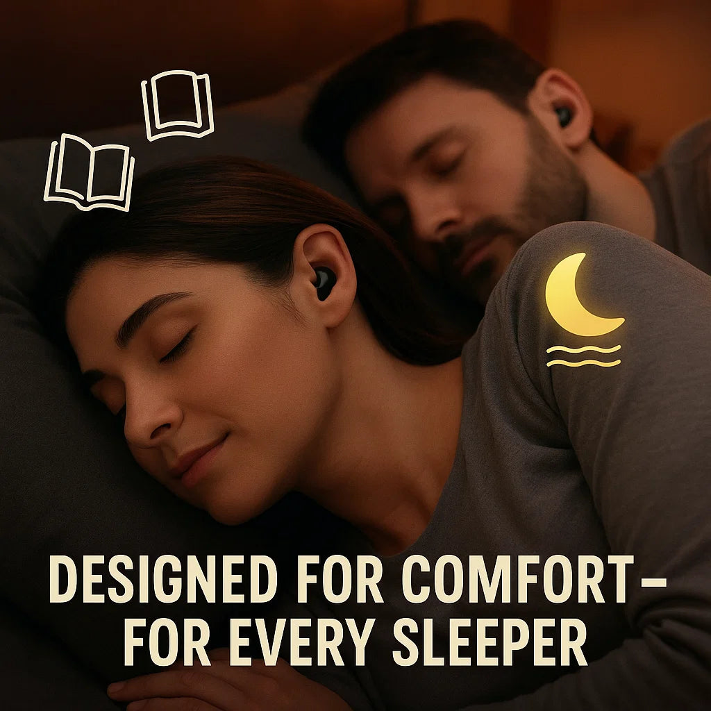 Ultra-Comfort Bluetooth Sleep Earbuds for Restful Nights | ribuella
