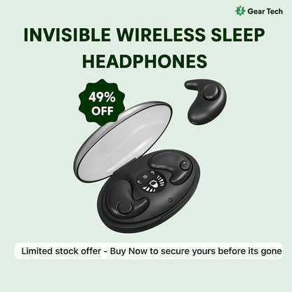Ultra-Comfort Bluetooth Sleep Earbuds for Restful Nights | ribuella