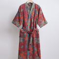 Serenity Wrap - Peignoir kimono luxueux en coton biologique pour un confort ultime | ribuella