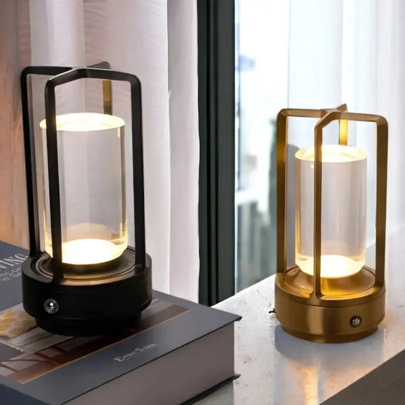 Bordlampe i skandinavisk stil – trådløs med dæmpningsfunktion | ribuella