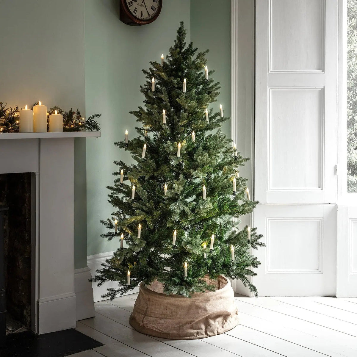 Juego de 20 velas LED inalámbricas para árboles de Navidad | ribuella