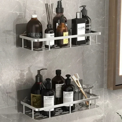 Self-Adhesive Bathroom Shelf - No Drilling & Stainless Steel | ribuella