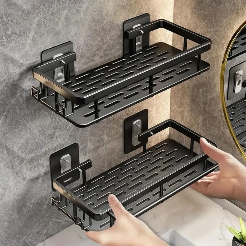 Self-Adhesive Bathroom Shelf - No Drilling & Stainless Steel | ribuella