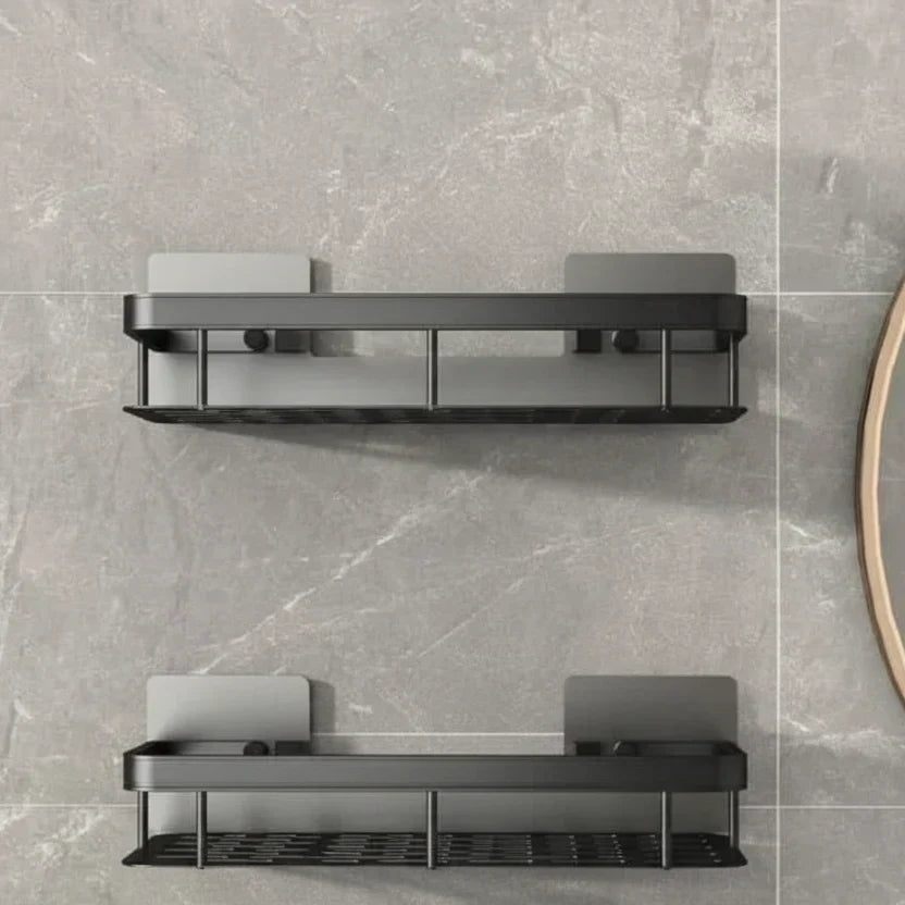 Self-Adhesive Bathroom Shelf - No Drilling & Stainless Steel | ribuella