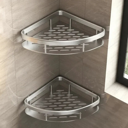 Self-Adhesive Bathroom Shelf - No Drilling & Stainless Steel | ribuella