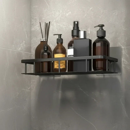 Self-Adhesive Bathroom Shelf - No Drilling & Stainless Steel | ribuella