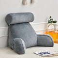 CozySupport ergonomisches Rückenstützkissen mit Kopfstütze und Armlehnen