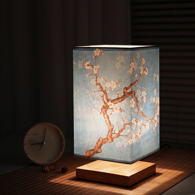 Serene Glow Bamboo Table Lamp – Nature-Inspired Minimalism | ribuella