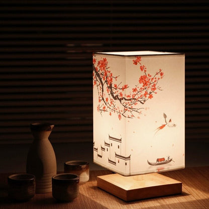 Serene Glow Bamboo Table Lamp – Nature-Inspired Minimalism | ribuella