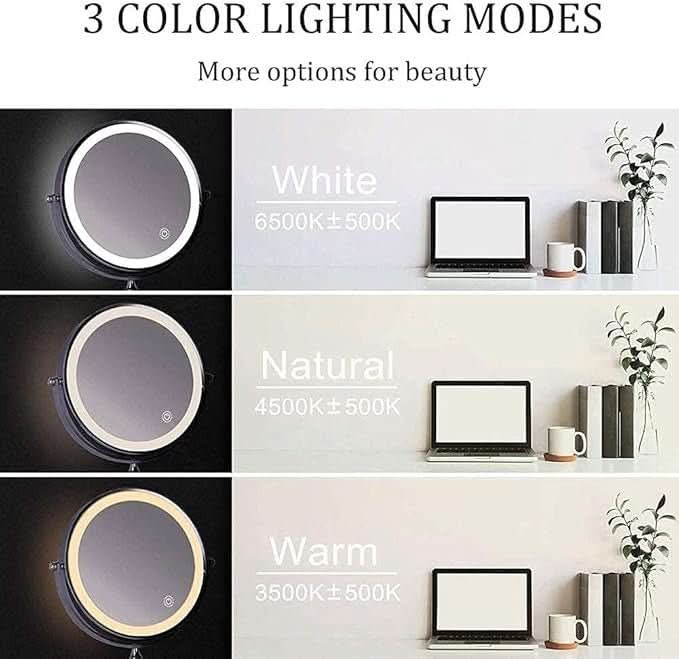 LumiView 无线放大镜，配可调节 LED 灯光