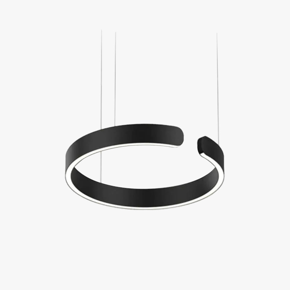 Candeeiro suspenso LED Arisha contemporâneo, design geométrico