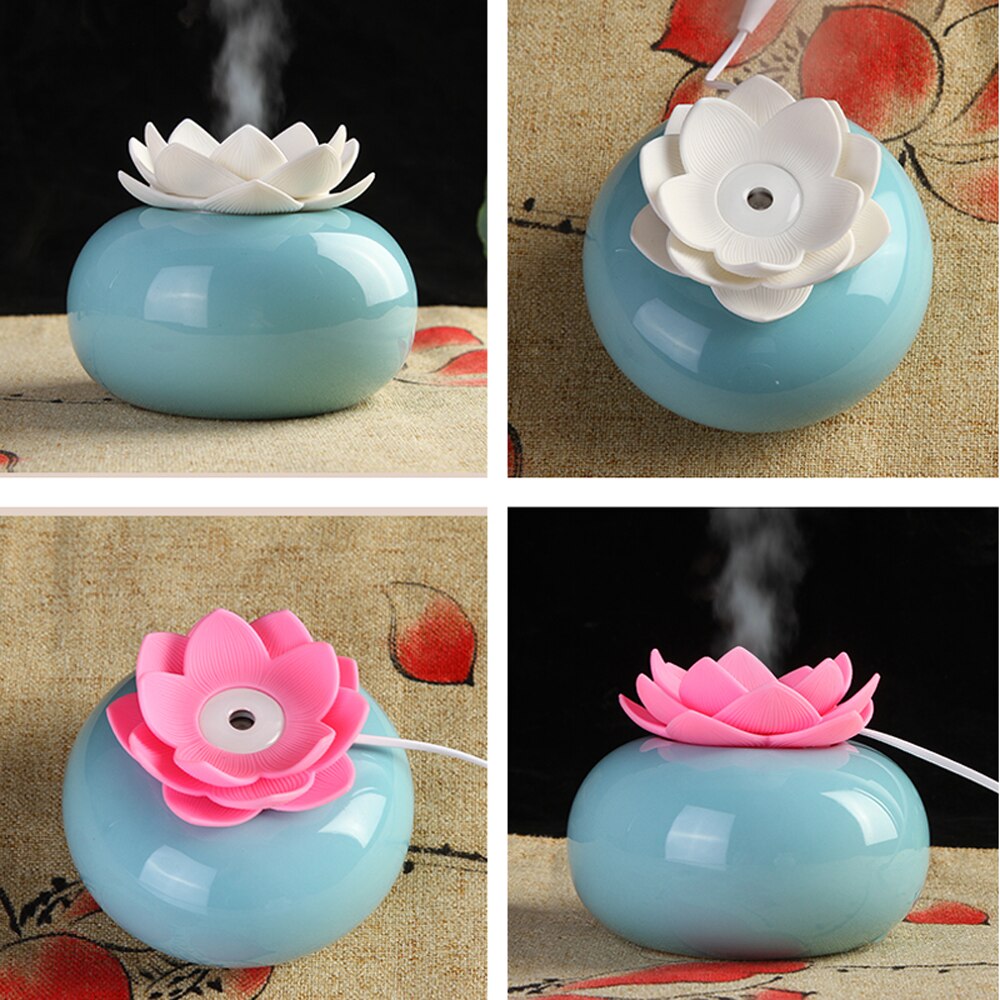Serenity Bloom Ceramic Aroma Diffuser and Humidifier | ribuella
