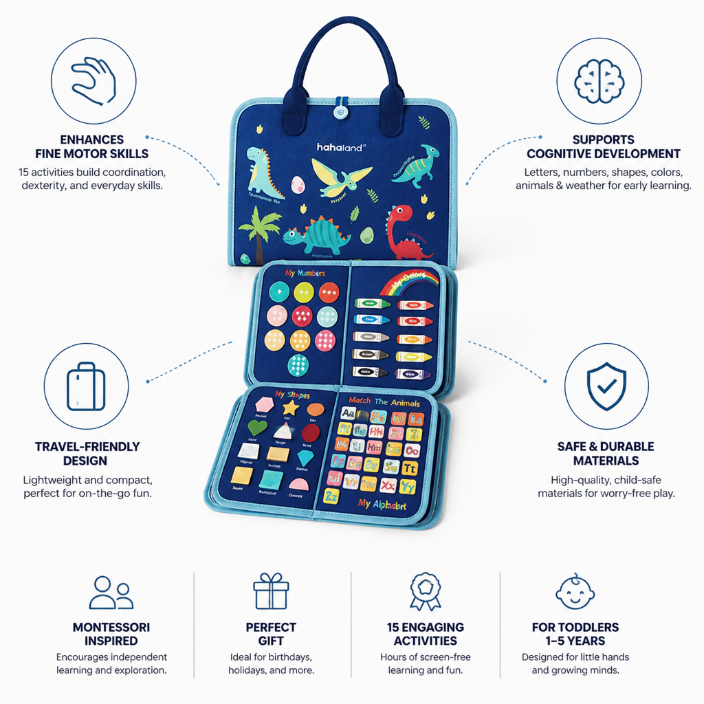 Quadro de atividades Montessori sensorial (15 atividades) | ribuella