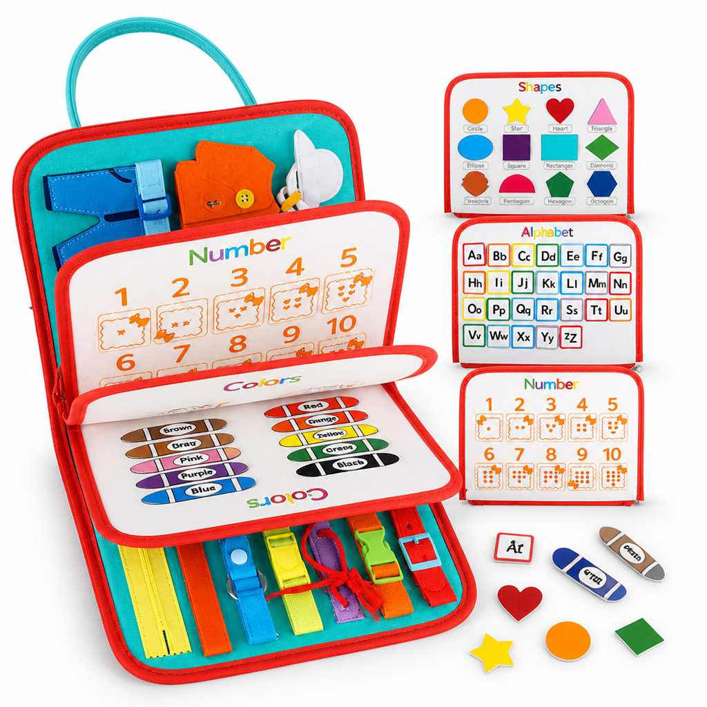 Quadro de atividades Montessori sensorial (15 atividades) | ribuella