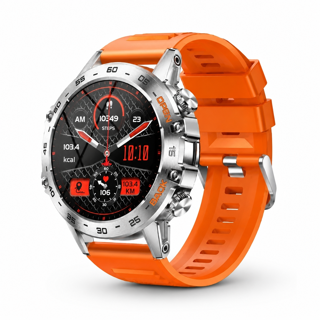 Shock-Resistant GPS & Bluetooth Smartwatch (25-Day Battery) | ribuella