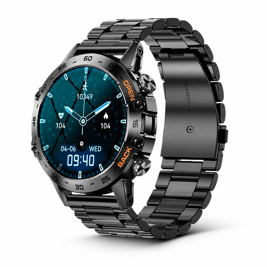 Shock-Resistant GPS & Bluetooth Smartwatch (25-Day Battery) | ribuella