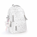 Zaino decorato con stelle e più tasche (spallacci ergonomici) | ribuella