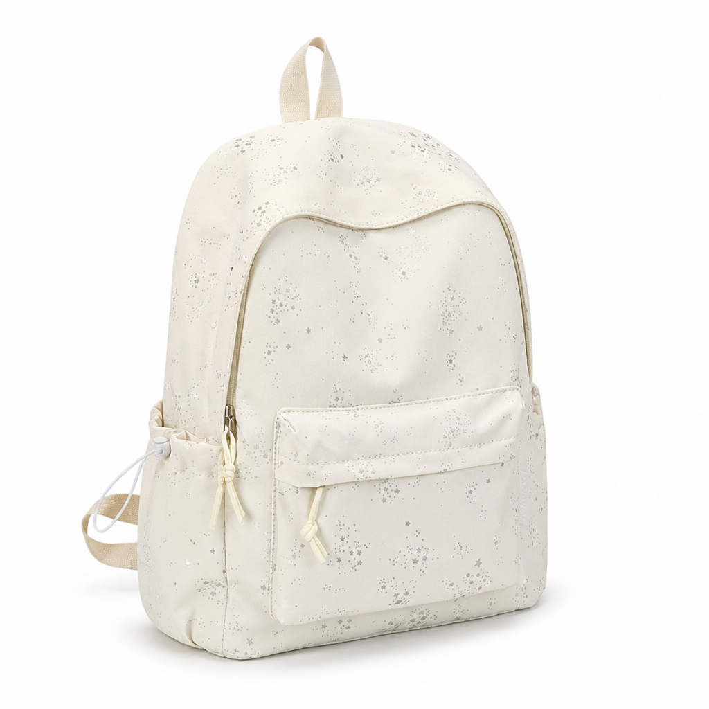 Schulrucksack mit Sternenmuster und Laptopfach | ribuella
