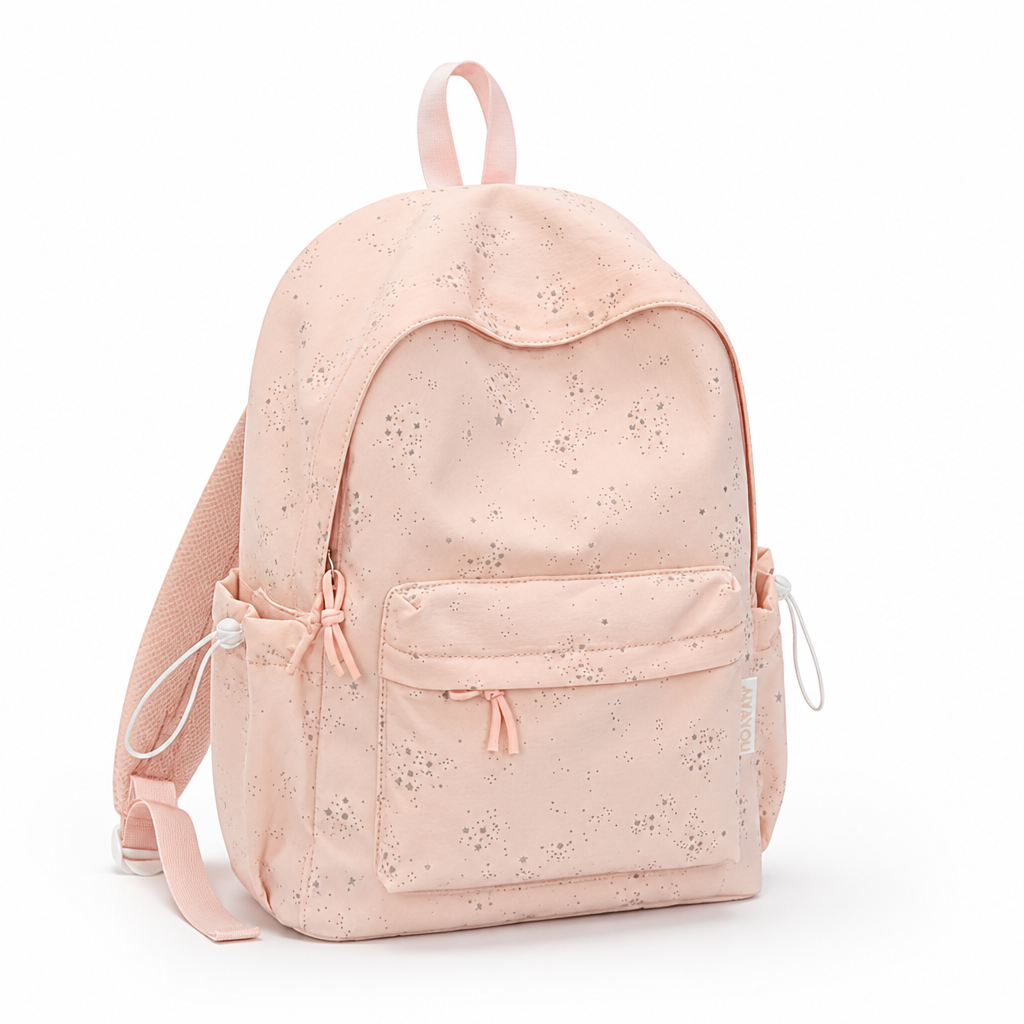 Schulrucksack mit Sternenmuster und Laptopfach | ribuella