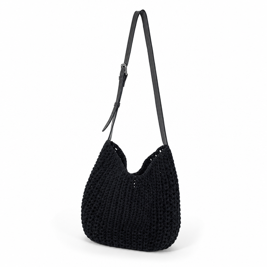 Sustainable Handcrafted Macramé Crossbody Bag (Adjustable Strap) | ribuella