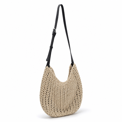 Sustainable Handcrafted Macramé Crossbody Bag (Adjustable Strap) | ribuella