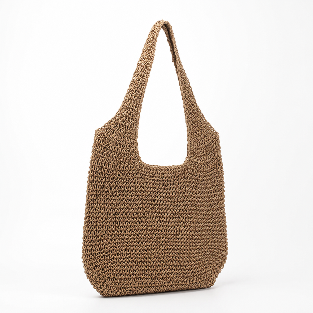 Sustainable Handmade Woven Handbag (Spacious Interior) | ribuella