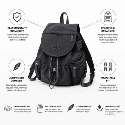 Tear-Resistant Lightweight School Backpack | ribuella