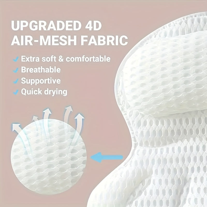 Cuscino di supporto da bagno 4D SerenityCloud per il massimo comfort | ribuella