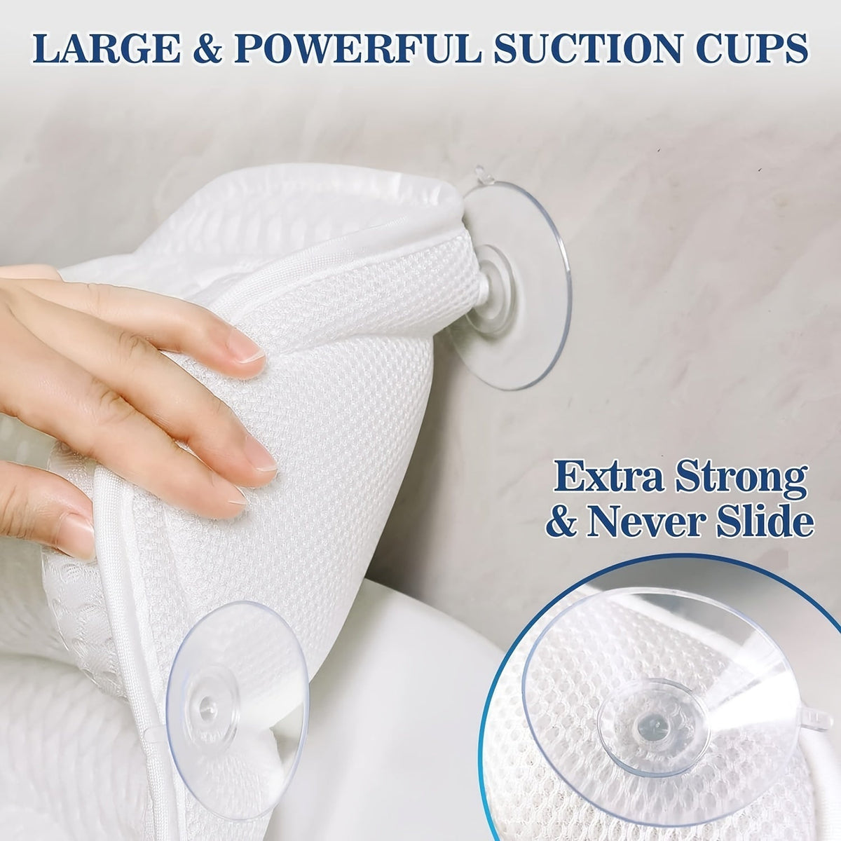 SerenityCloud 4D Bath Support Pillow for Ultimate Comfort | ribuella