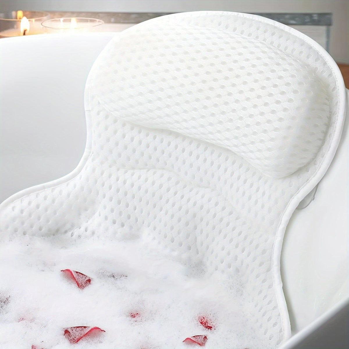 SerenityCloud 4D Bath Support Pillow for Ultimate Comfort | ribuella