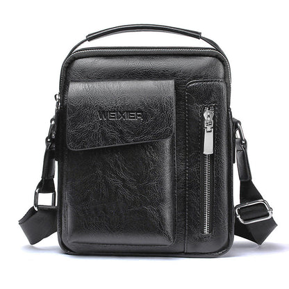 Stylish Everyday Leather Crossbody Bag for Men | ribuella