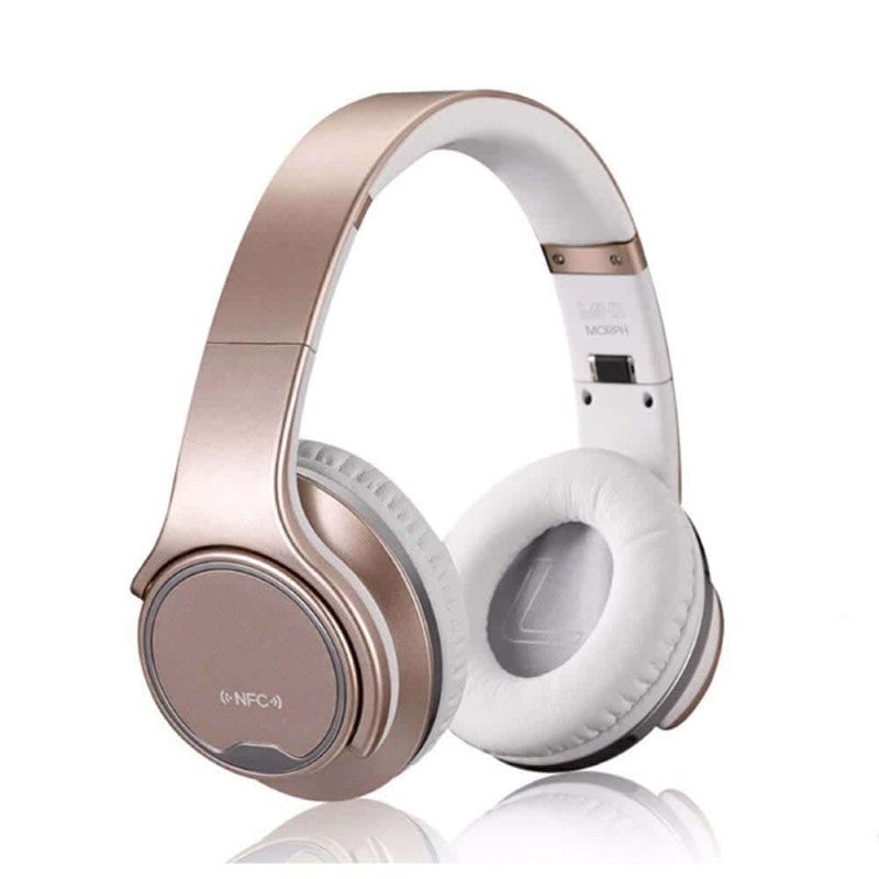 Adjustable Noise-Cancelling Headphones Built-In Speaker Configuration