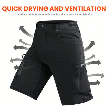 TrailBlazer Cargo Shorts – Ultimate Comfort for Biking Adventures | ribuella