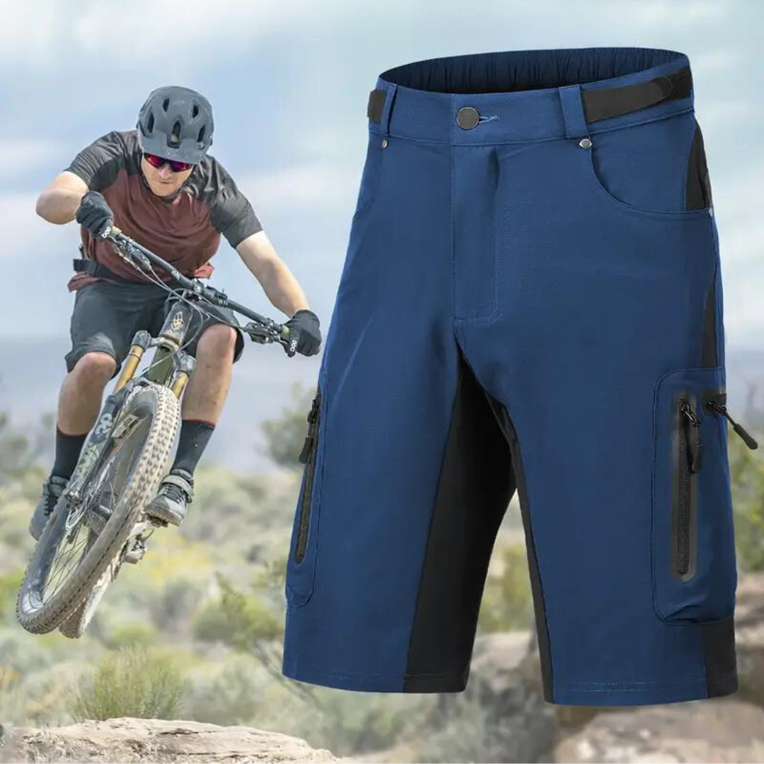 TrailBlazer Cargo Shorts – Ultimate Comfort for Biking Adventures | ribuella