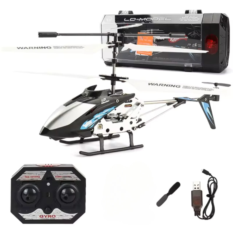 Helicóptero teledirigido duradero - Luces LED, resistente a los golpes y vuelo estacionario estable