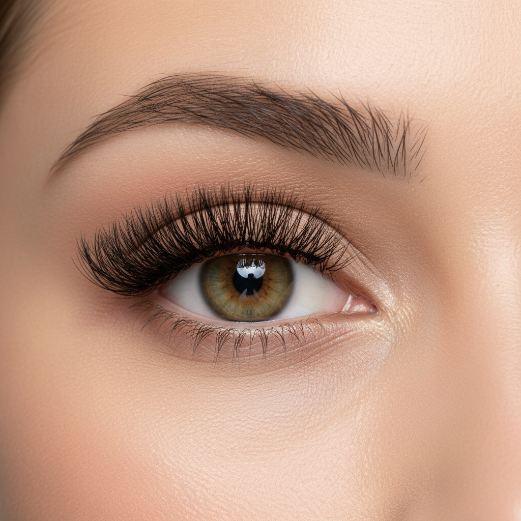 Reusable Magnetic Eyelash Set - Adhesive-Free - Hypoallergenic with Applicator | ribuella