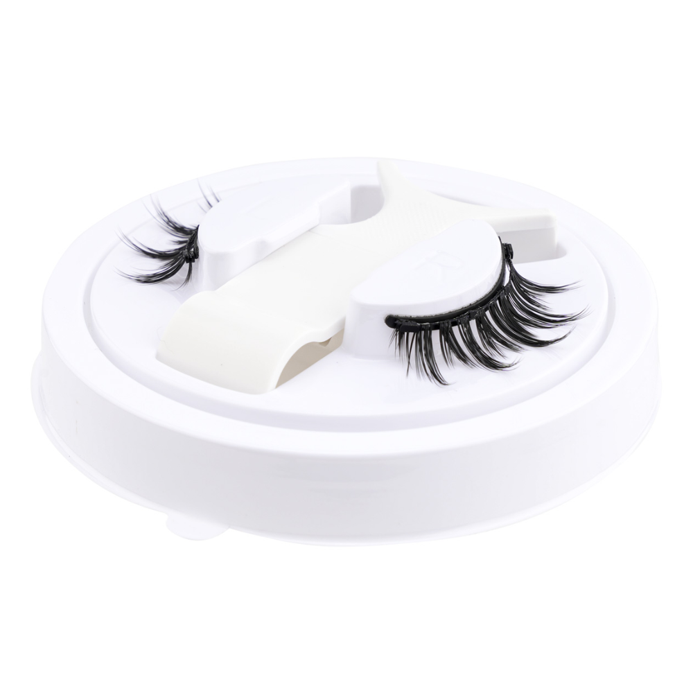 Reusable Magnetic Eyelash Set - Adhesive-Free - Hypoallergenic with Applicator | ribuella