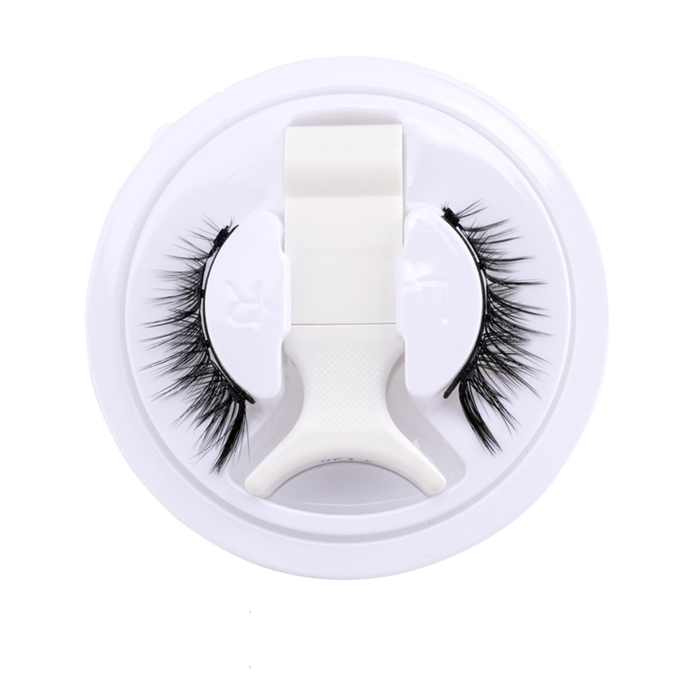Reusable Magnetic Eyelash Set - Adhesive-Free - Hypoallergenic with Applicator | ribuella