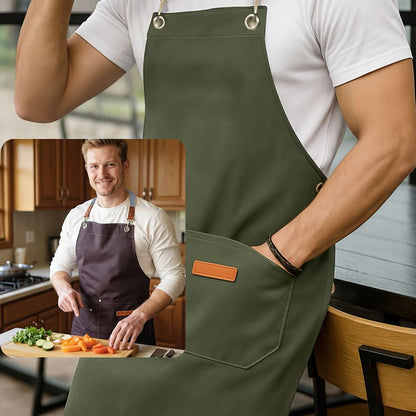 Utility Apron for Everyday Work - Durable and Organized Design | ribuella