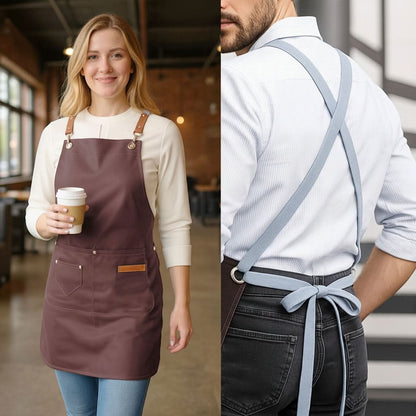 Utility Apron for Everyday Work - Durable and Organized Design | ribuella