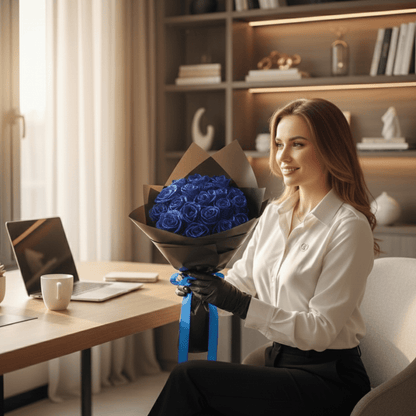 Timeless Sparkling Rose for Elegant Gifts & Home Styling | ribuella