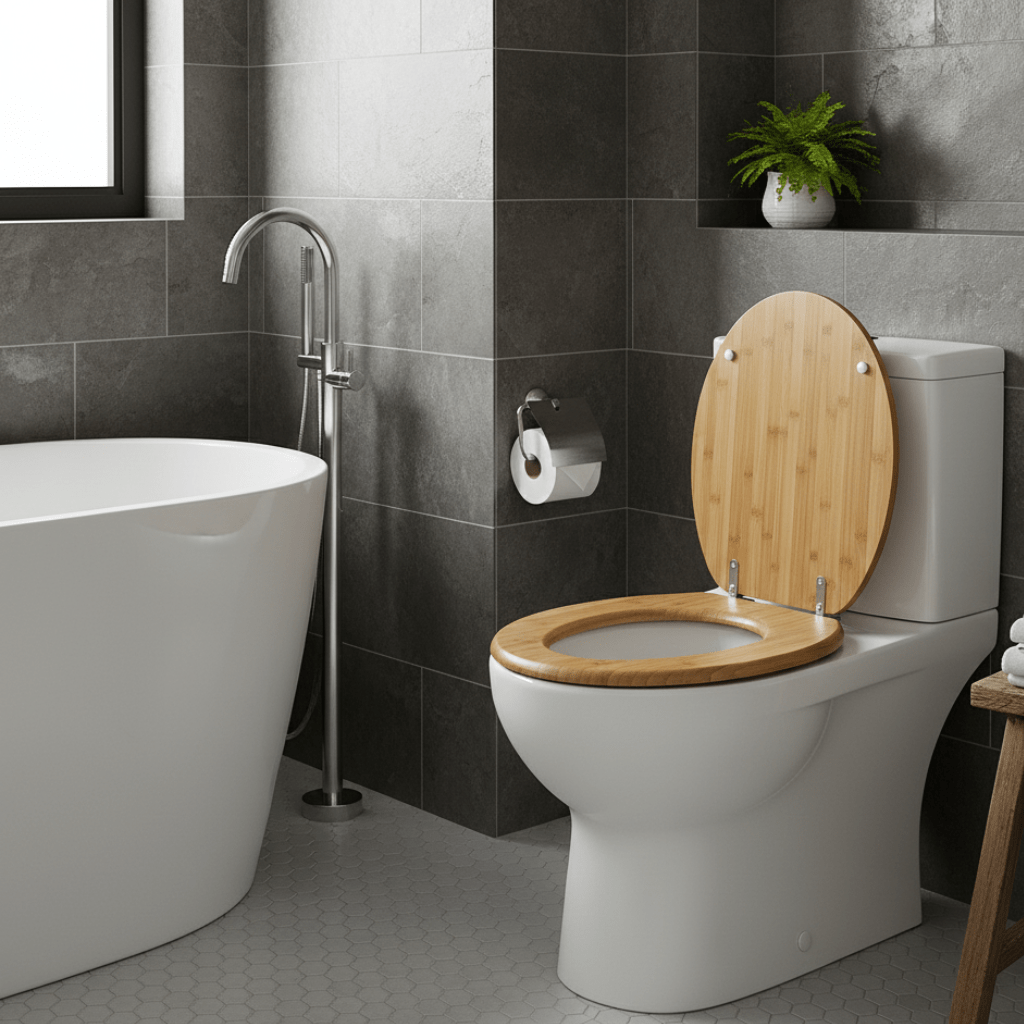 ArborNest Plywood Toilet Seat With Silent Soft Close Design