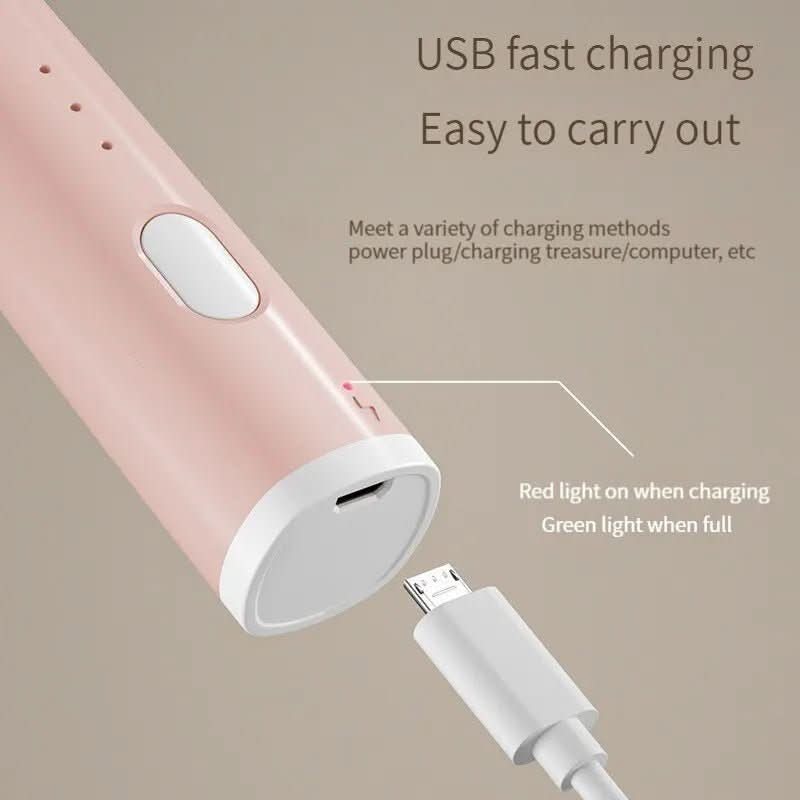 USB Rechargeable Mini Hand Mixer – 3 Speed Settings, Battery-Free | ribuella