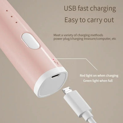 USB Rechargeable Mini Hand Mixer – 3 Speed Settings, Battery-Free | ribuella
