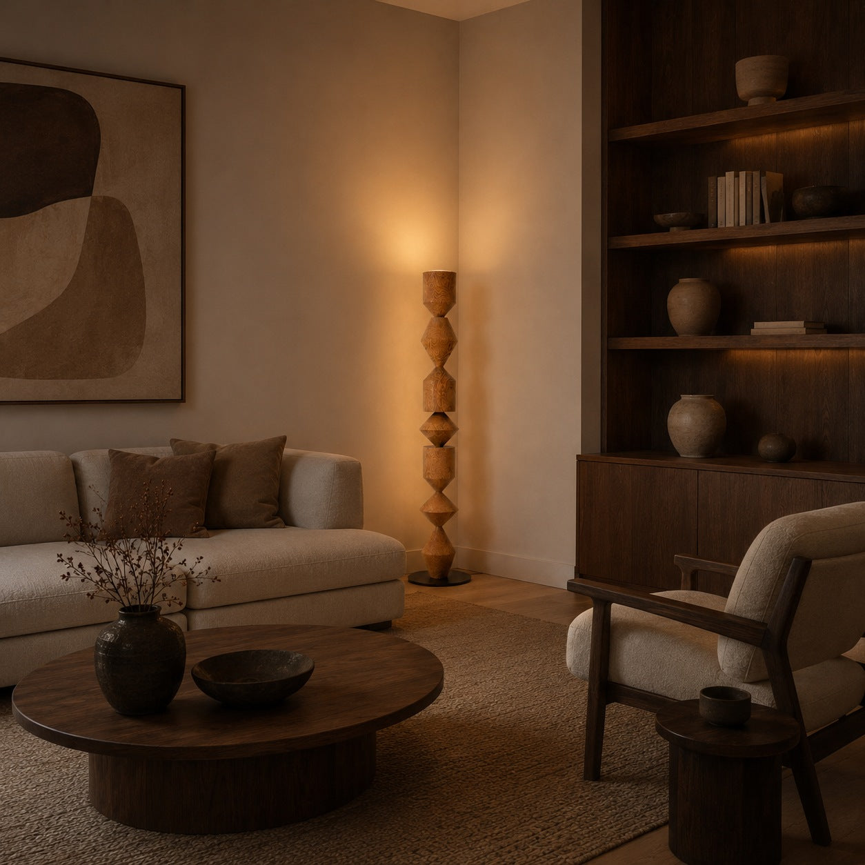 Lampadaire moderne réglable avec structure en fer, éclairage indirect et douille E26 E27, pour le salon | ribuella