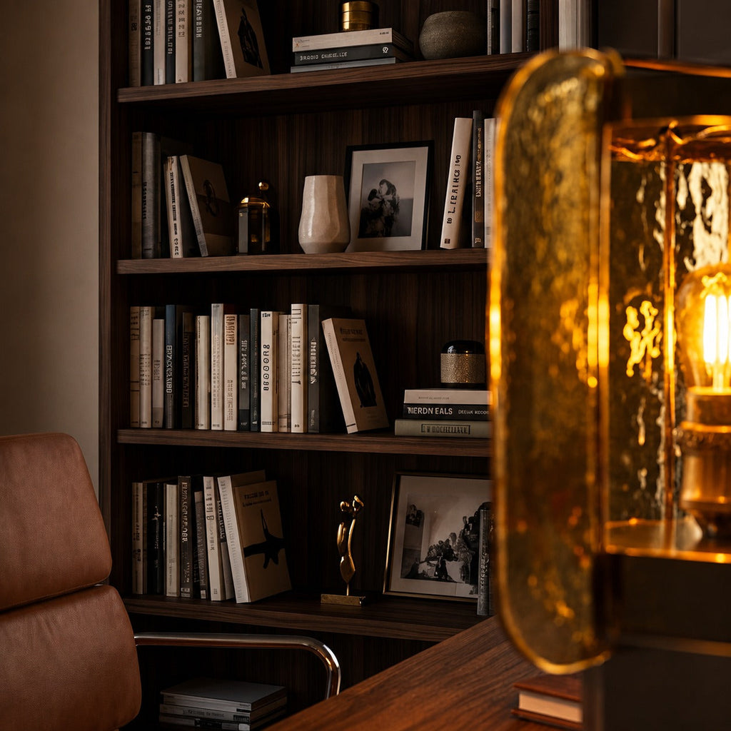 Moderne Tischleuchte aus Glas mit einstellbarer Helligkeit, USB-betriebene LED-Nachttischlampe für die Wohnungsdekoration | ribuella