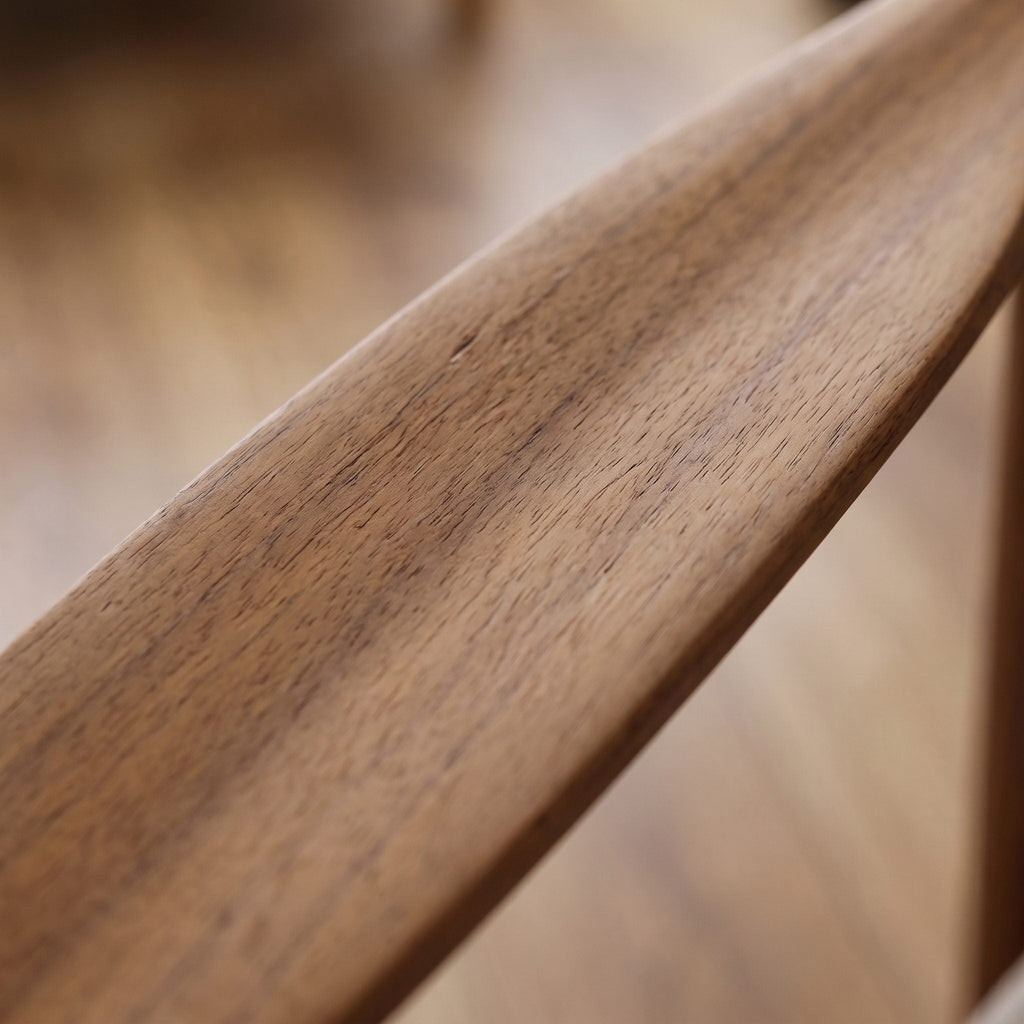 Moderner großer Deckenventilator zur flächenbündigen Montage mit Holzflügeln, 60 Inch, Gleichstrommotor, 6 Geschwindigkeitsstufen und Fernbedienung | ribuella