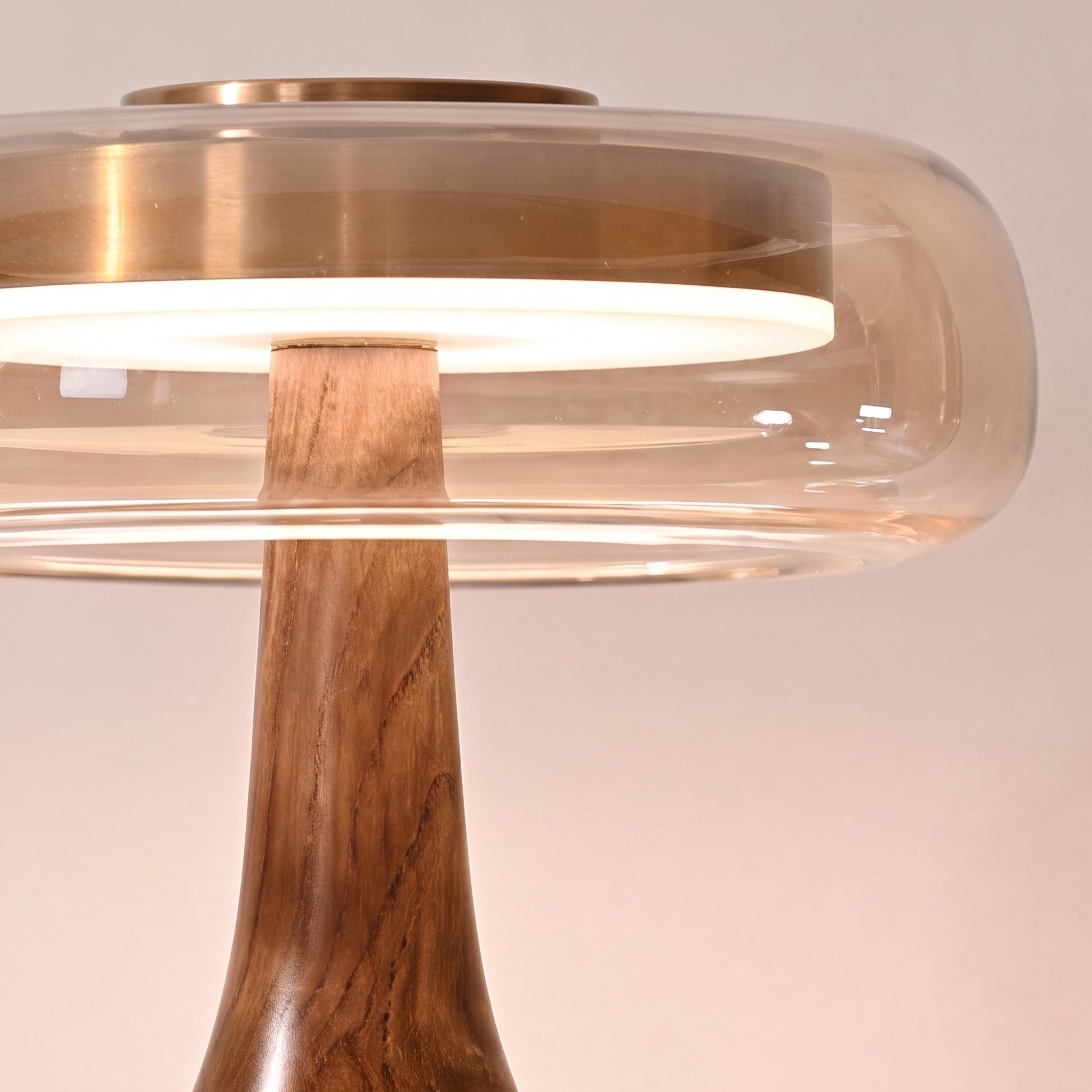 Modern Table Lamp with Adjustable Shade and Metal Base for Home Office or Bedroom Lighting | ribuella
