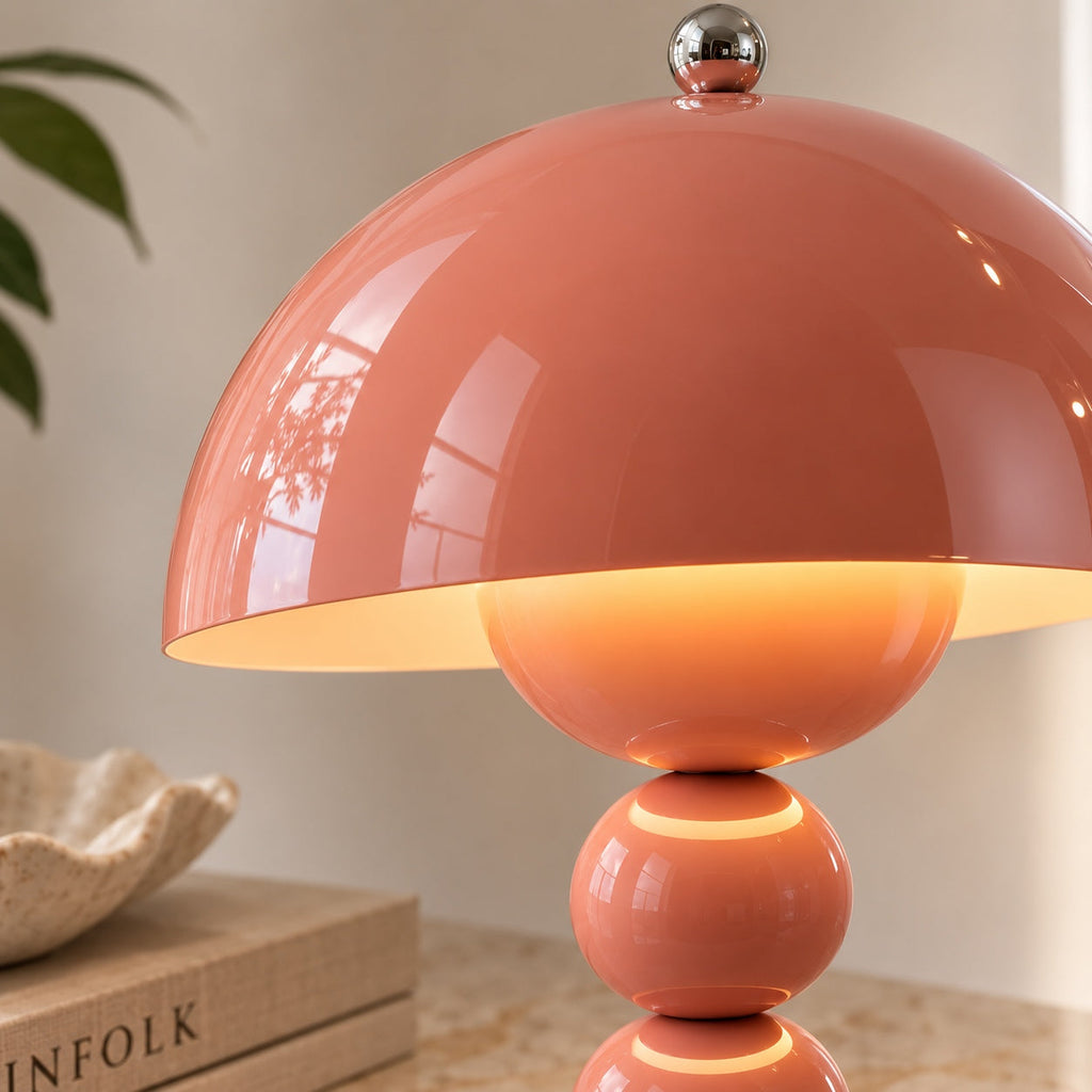 Nordisk stil bordlampe, transportabel akryl-LED-lampe med berøringsstyring til indendørs brug, USB-drevet | ribuella